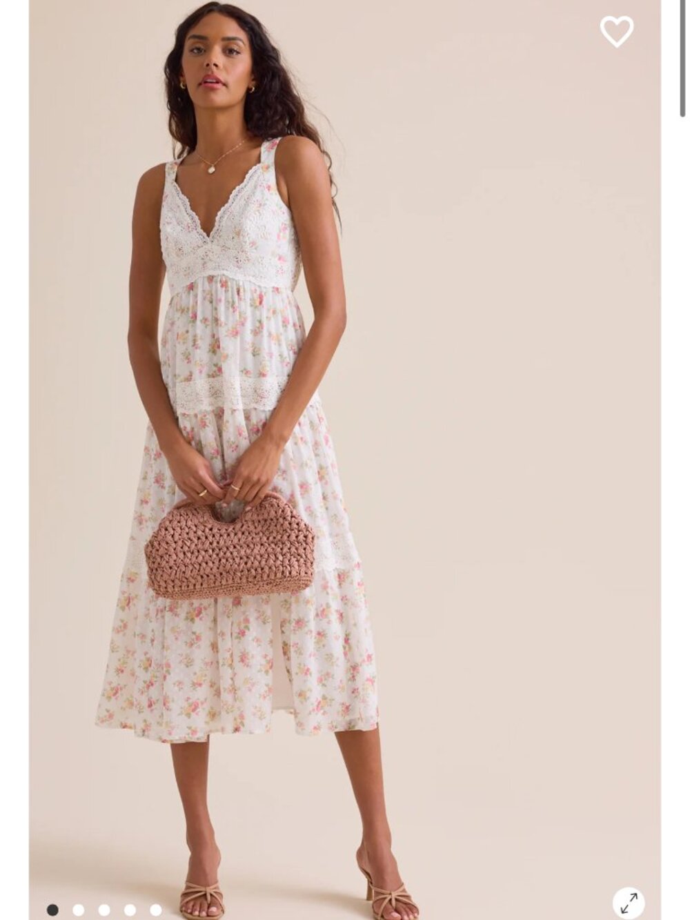 Altar'd State Etta Floral Maxi Dress NWT Floral Summer Dress